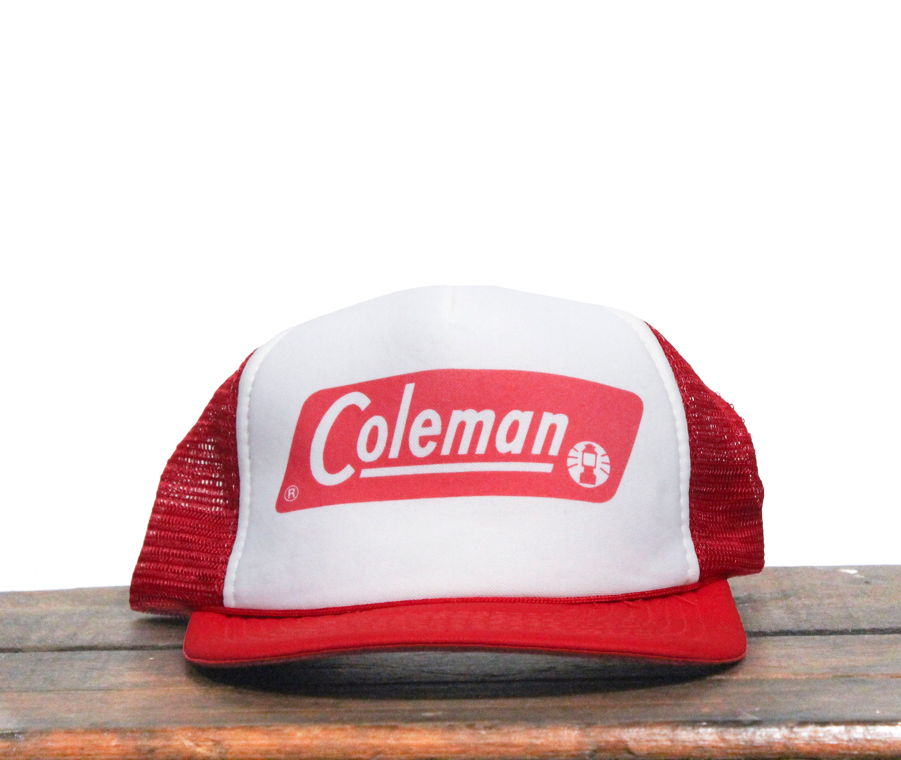 Vintage Trucker Hat Snapback Baseball Cap Coleman Lantern Cooler