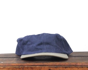 KHAKI NAVY HAT - One Women Men Adams Two Tone Cotton  display picture 2