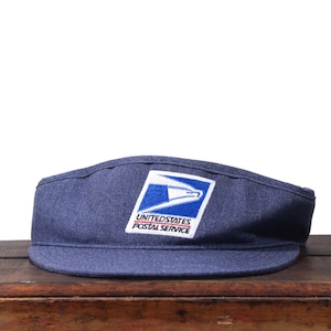 帽子 READYMADE 18AW US MAIL VINTAGE COTTON Trucker Hat Mr. Zip Snapback Mail Man Mesh Cap (Navy Blue