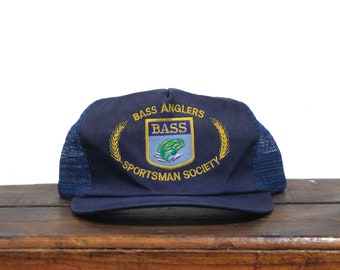 Vintage snapback boné de beisebol boné de beisebol baixo pescadores desportista sociedade pesca ao ar livre pescador clube peixe