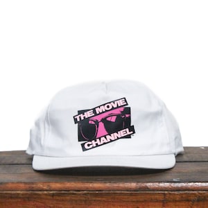 Vintage Snapback Hat Baseball Cap The Movie Channel Cable Film Network TV Channel Television Show Station Satellite