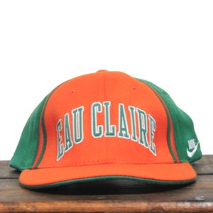 Vintage Deadstock Jermaine O&#39;Neal Eau Claire High School #44 Nike Tag Collection Athletic Apparel Stretch Fit Fitted Hat Baseball Cap Large
