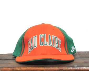 Vintage 90s Orange Nike Athletic Apparel Swoosh Logo Just Do It