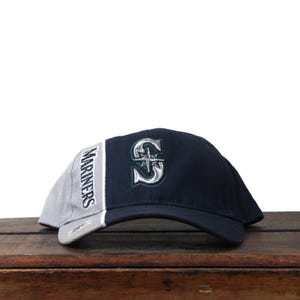 Vintage Y2K Seattle Mariners MLB Washington State Pacific Northwest Strapback Hat Baseball Cap