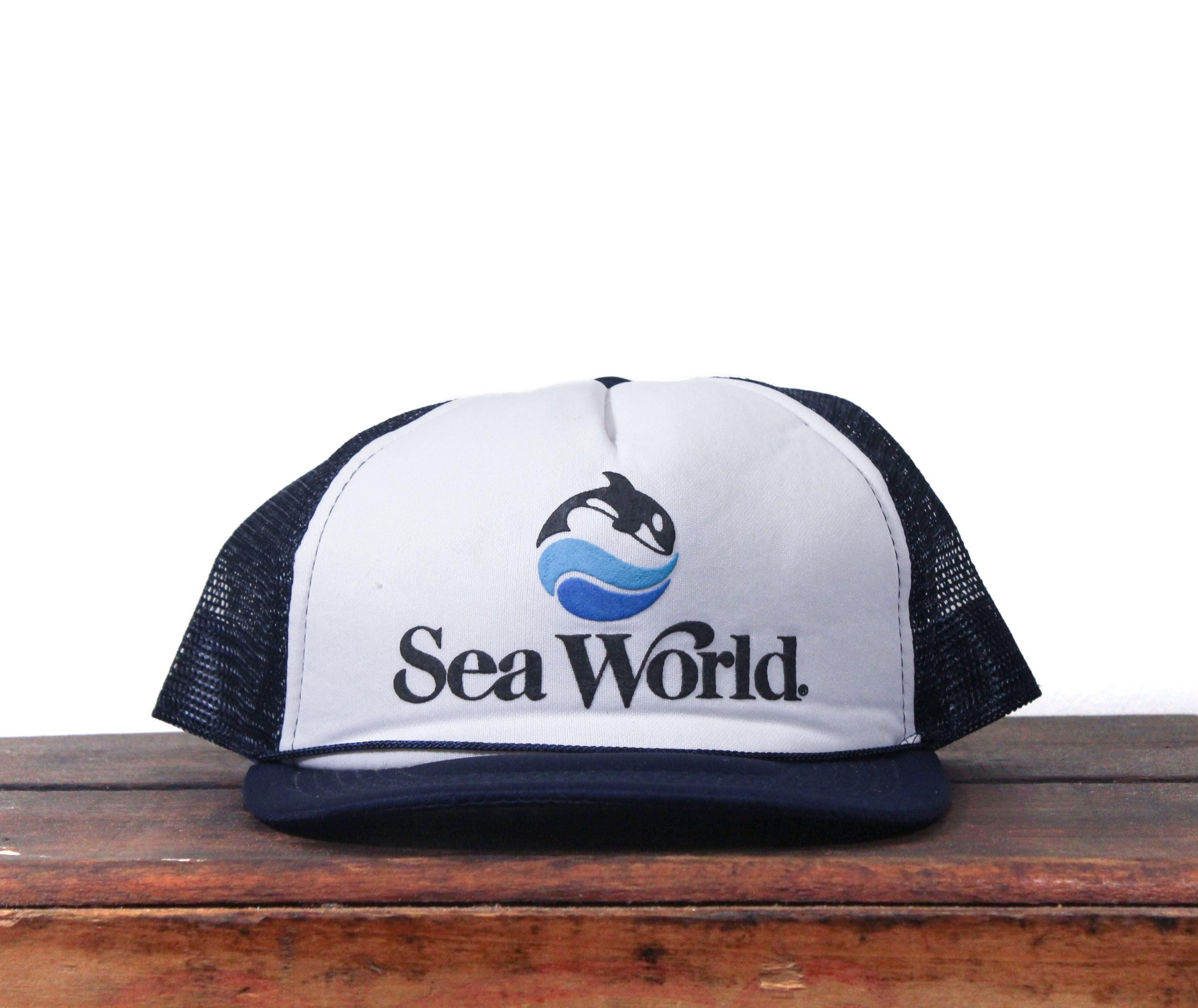 The OG Trucker Hat Baseball Cap with Killer Orca Patch Snapback Unisex Epic Killer Whale Hat – Embroidered Orca Baseball Cap main image 4