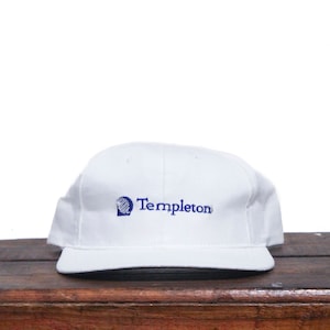 Vintage 90s Templeton Funds Investments Investing Finance Money Capital Wealth Management Securities Strapback Trucker Hat Baseball Cap USA