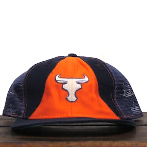 Vintage Rare 80s Tucson Toros Arizona Minor League MILB Team New Era Snapback Trucker Hat Baseball Cap USA Made