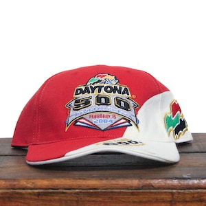 Vintage Strapback Hat Baseball Cap 2004 Daytona 500 Winston Cup Nascar Racing Florida Speedway Great American Race