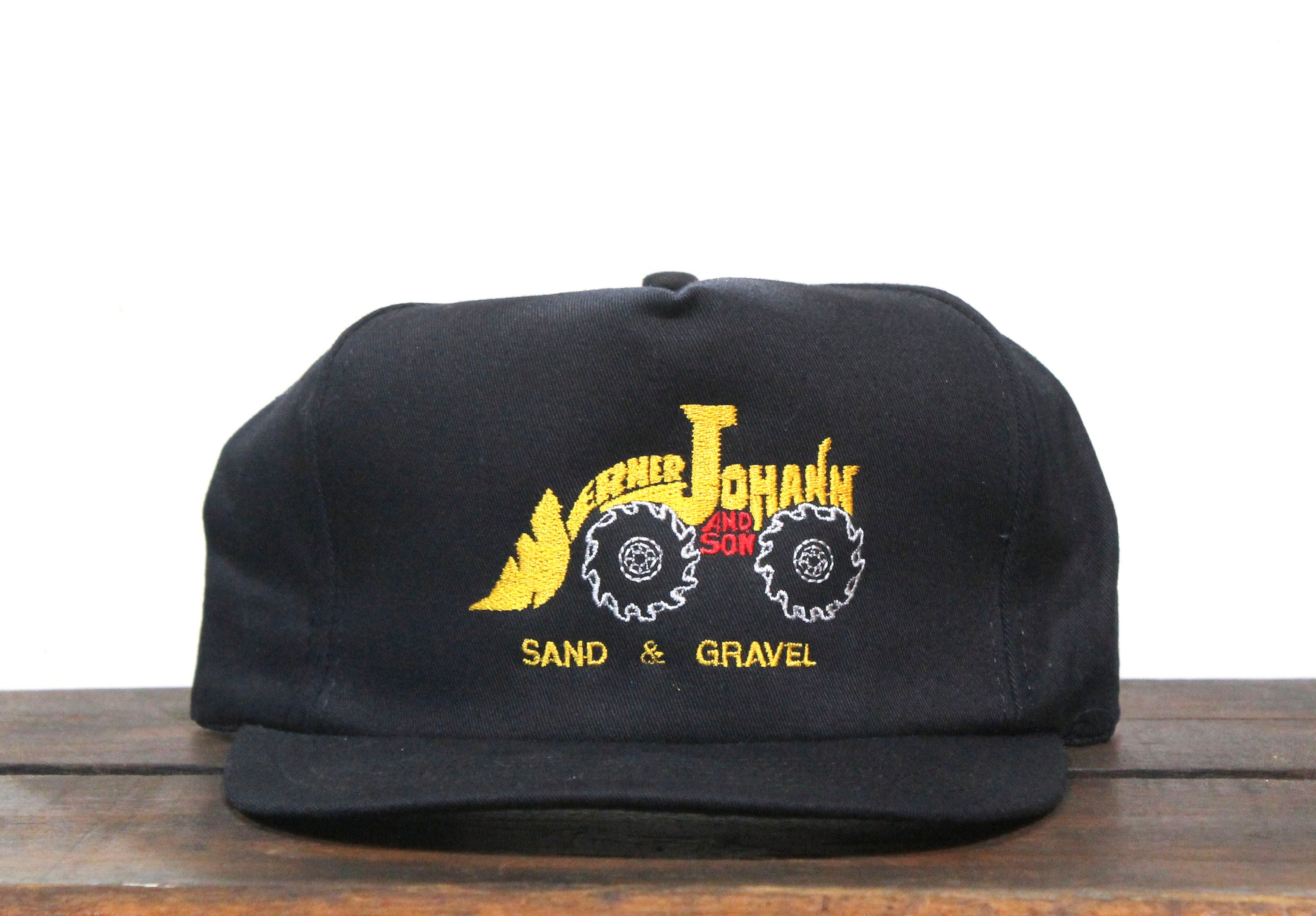 Casquette Trucker Vintage Années 80 West Virginia Construction Laborers Union - Neuf Sans étiquette