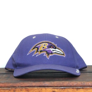 Vintage 90s Twins Brand Baltimore Ravens Maryland Football NFL Strapback Hat Baseball Cap