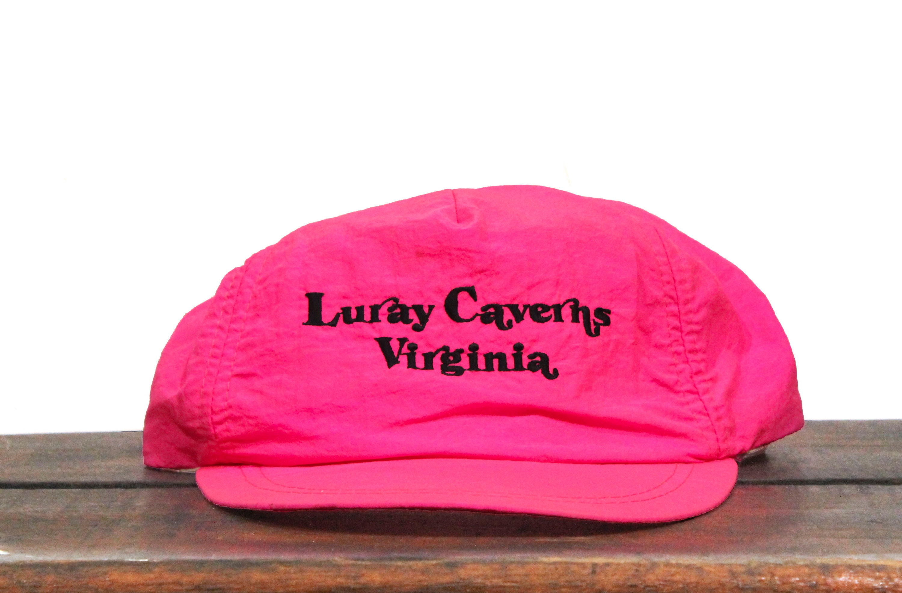 Vintage Neon Hot Pink Trucker Hat 