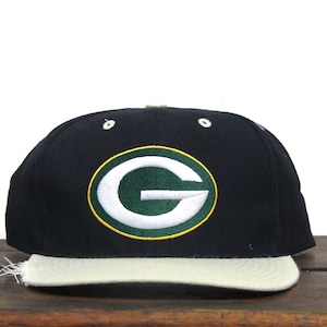 Vintage Distressed 90s Green Bay Packers NFL Wisconsin Football Snapback Hat Baseball Cap