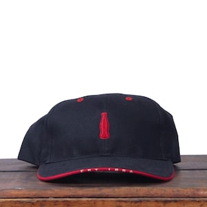 Vintage Y2K Coca Cola Coke Logo Klassische Soda Pop Drink Strapback Hut Baseballmütze