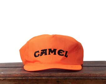 Casquette Camel Type Marlboro Vintage - Rouge, Réglable - Neuf Avec étiquettes - Logo Chameau