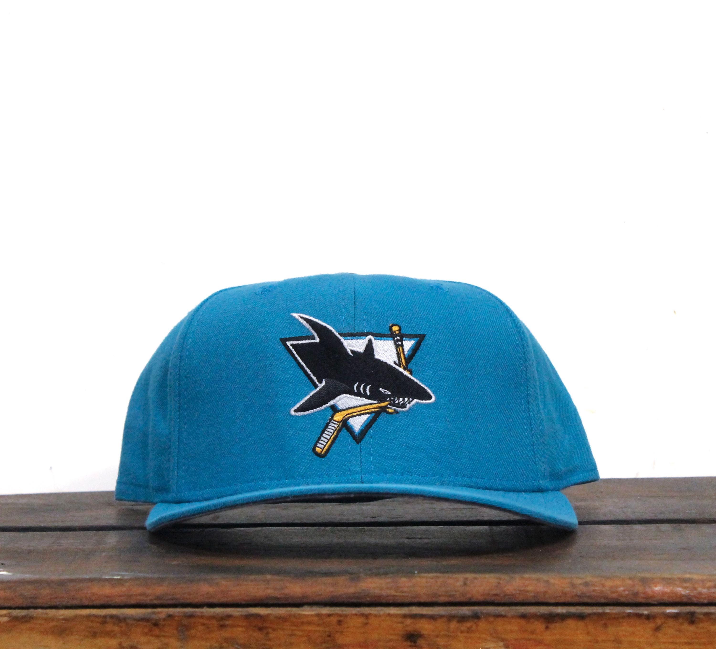 Vintage 90s San Jose Sharks NHL Hockey Wool New Era Pro Model