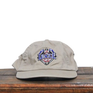 Vintage 90s Washed Out In A League Of Our Own Japan 1999 Unstructured Strapback Hat Baseball Cap