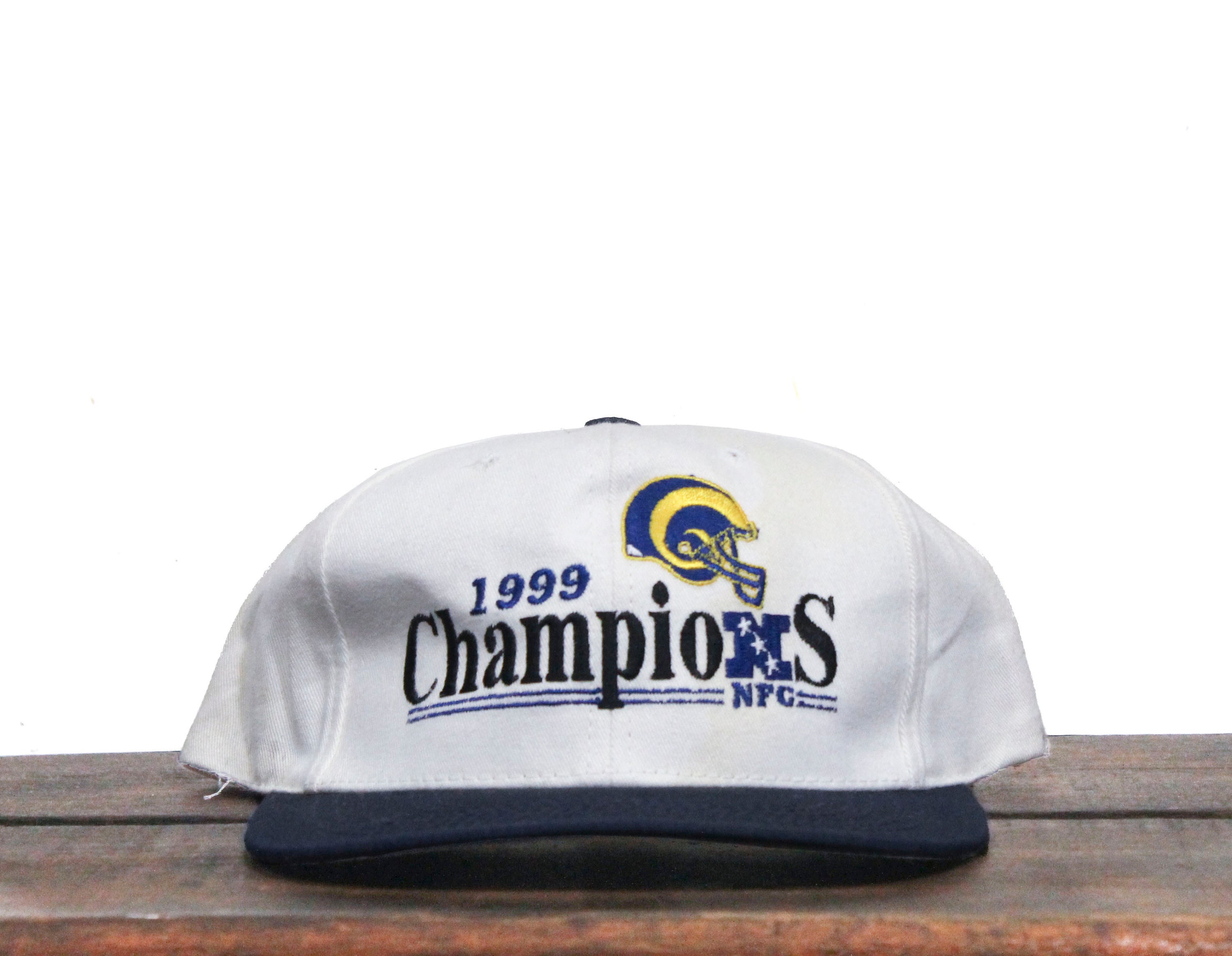 90s st louis rams new era fitted hat size 7 1/8 – Recollect Ltd.