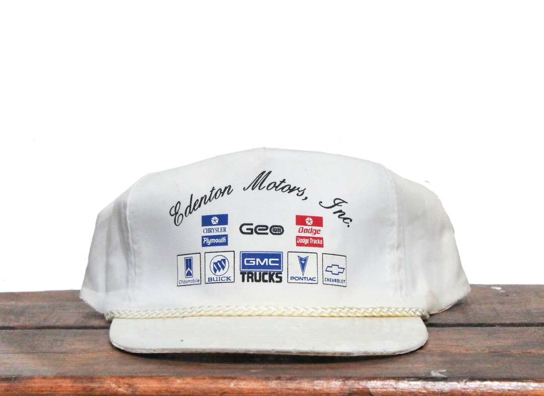 Vintage Distressed Seth Edenton Chevrolet Geo Buick Pontiac Chevy