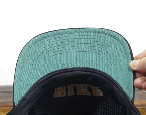 NIKE キャップ dead stock 90s〜00S Nike Vintage 90s Swoosh Logo Just do It Embroidered Snapback