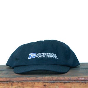 Gorra de béisbol snapback sin estructura con sello postal de correo de EE. UU. vintage y carta de correo de USPS