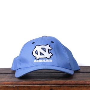 Vintage Y2K UNC University Of North Carolina Tar Heels NCAA College Sports Strapback Hat Baseball Cap
