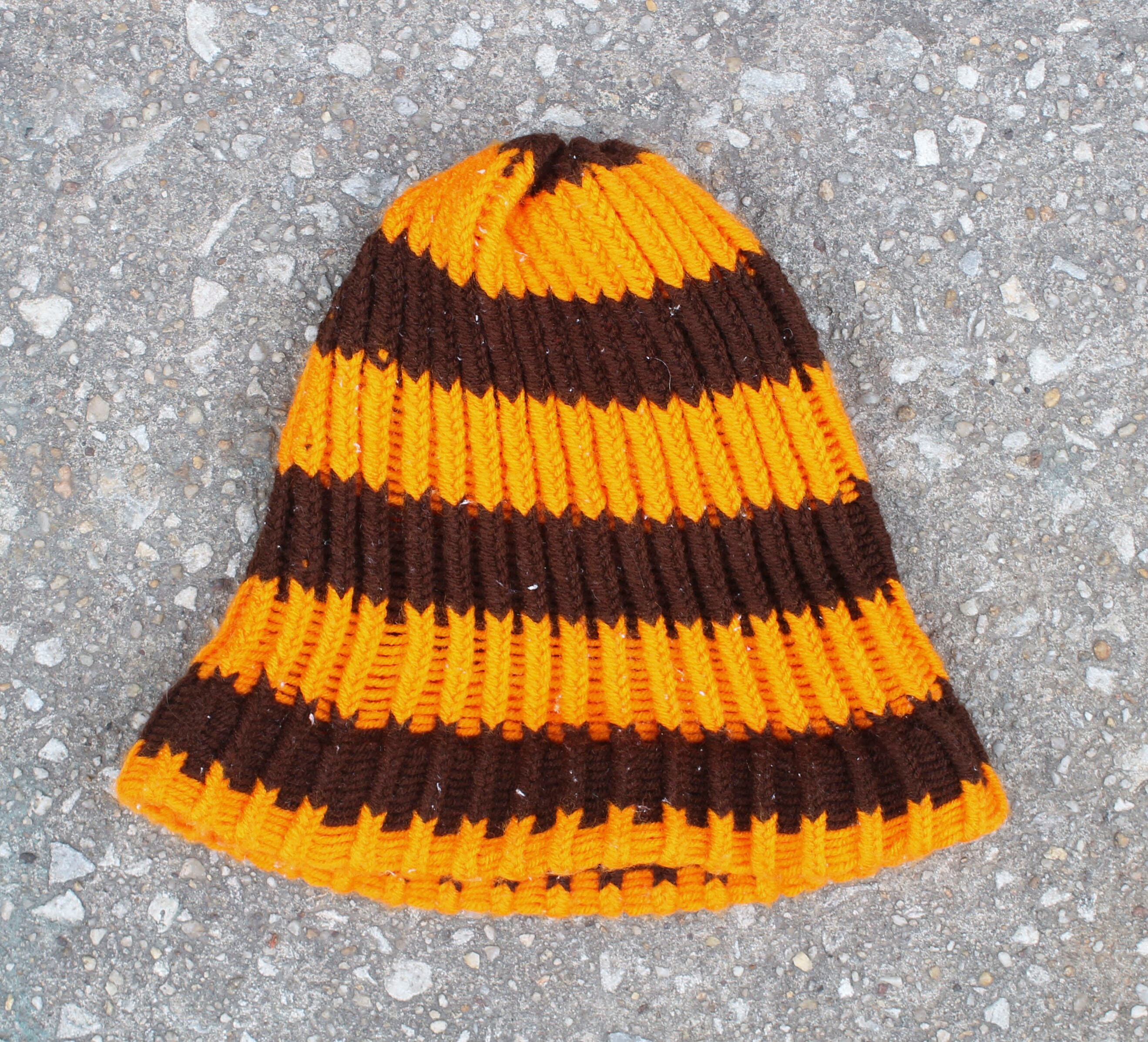 Vintage Hat- Colourful Beanie - 1990s