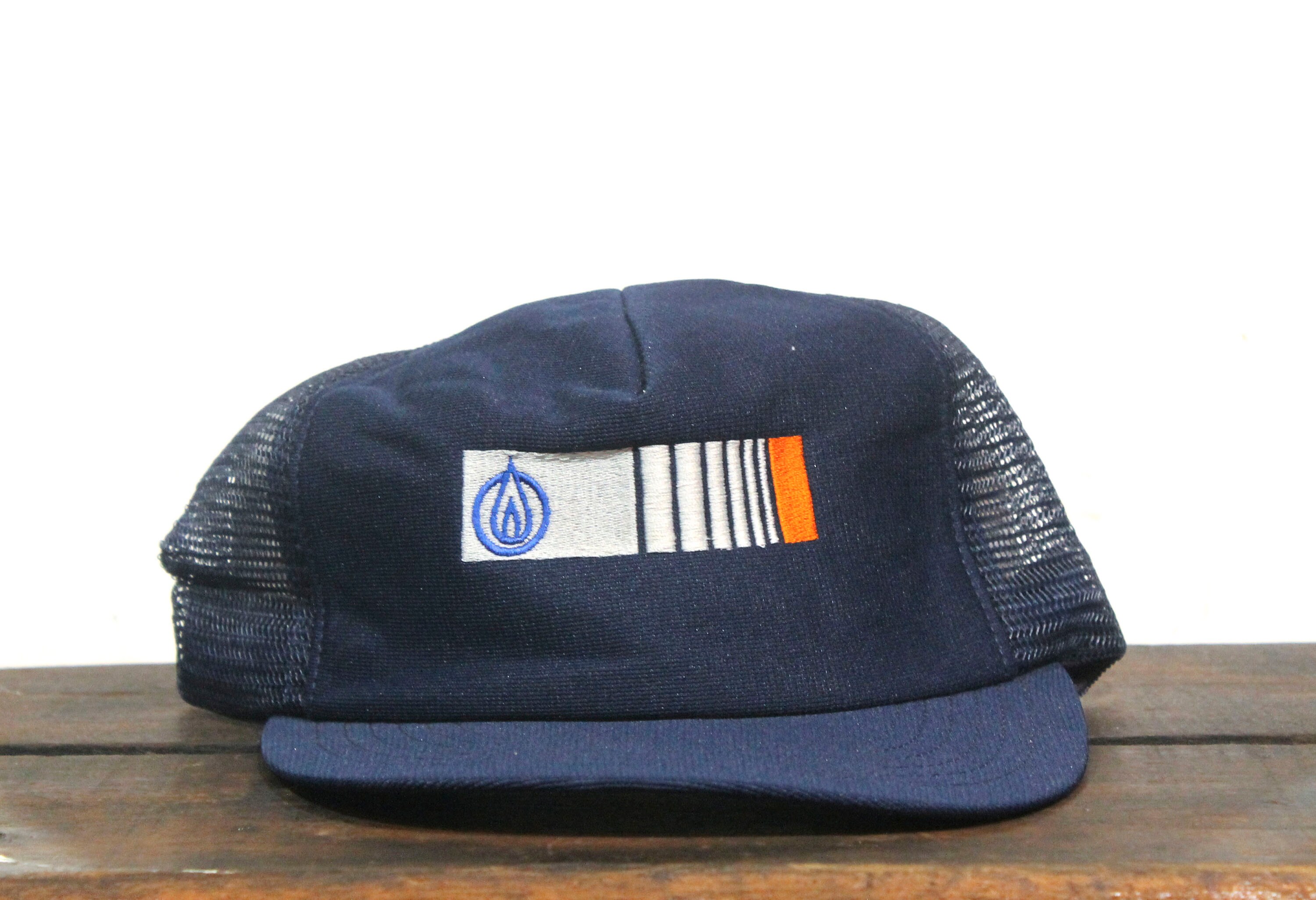 Casquette Snapback Vintage Années 90 Algas Interex Gas Systems - Style Corde Nylon - Neuf