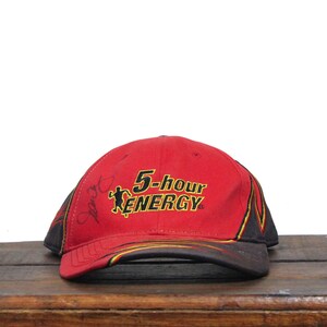 Vintage Strapback Hat Baseball Cap 5 Hour Energy Racing Team Nascar