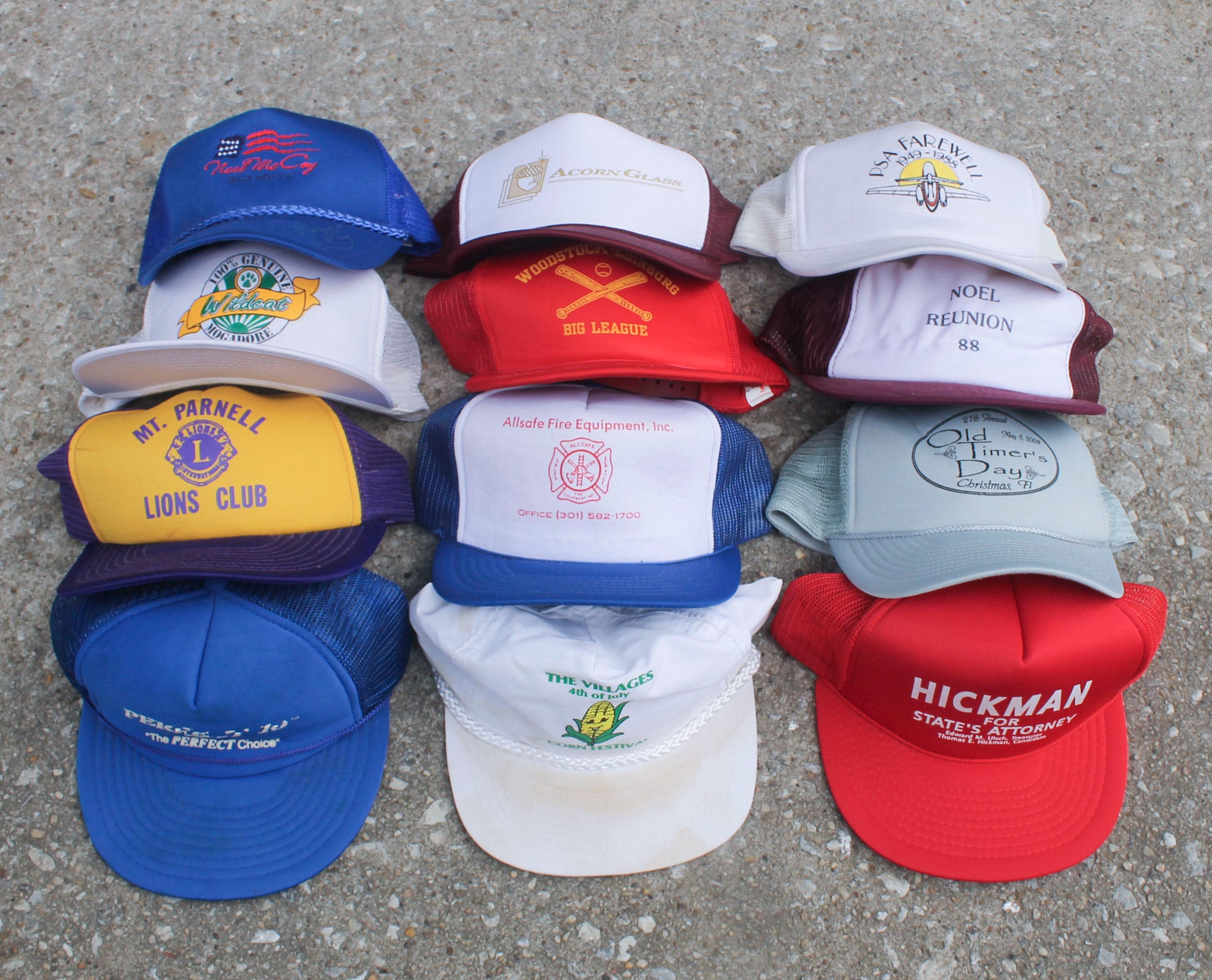 Rope Hat Random Golf Club Bucket Hat Vintage Trucker Hat Variety