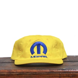 Vintage Y2K Mopar Racing Dodge Motorik Nascar unstrukturierte Snapback Hat Baseballkappe
