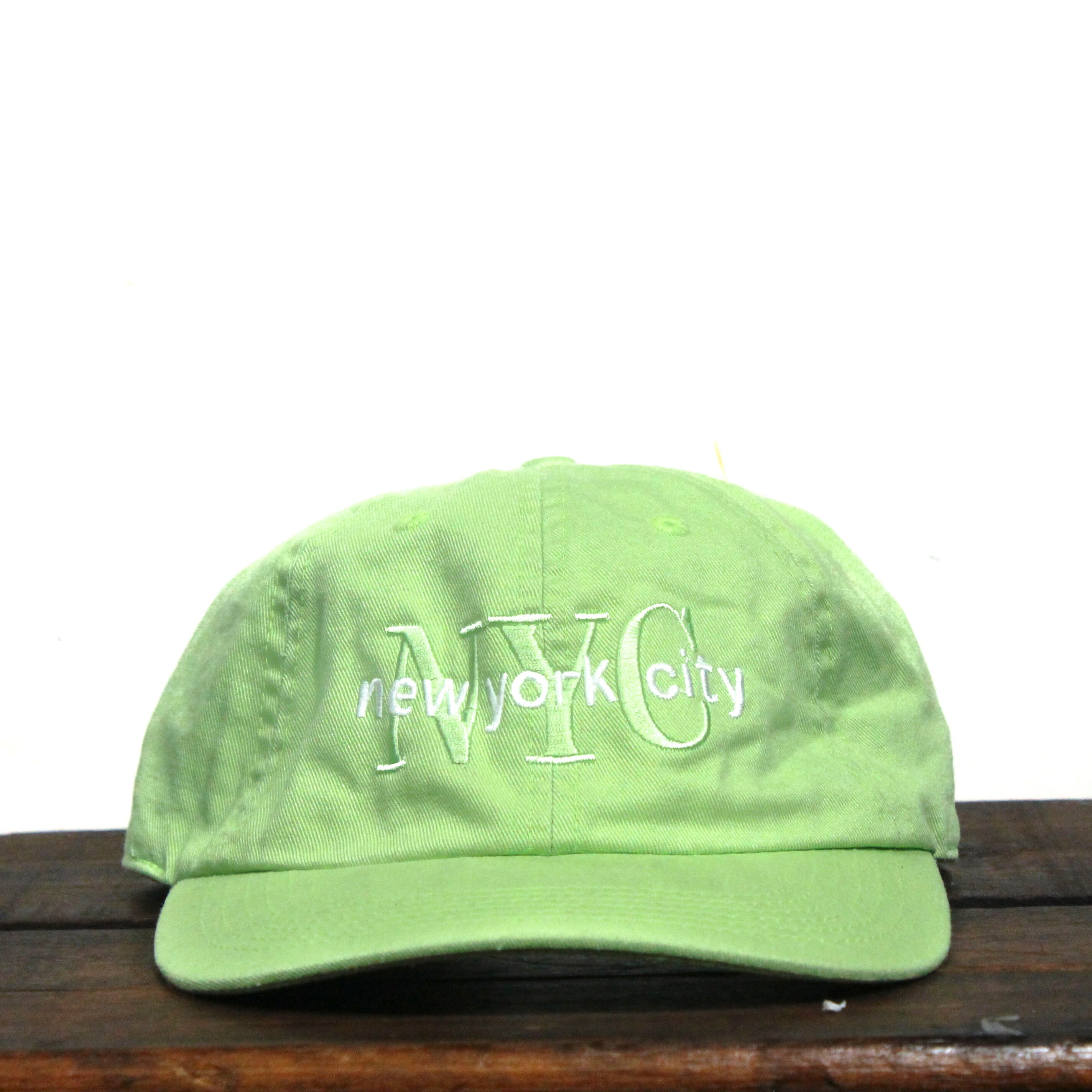 green nyc hat
