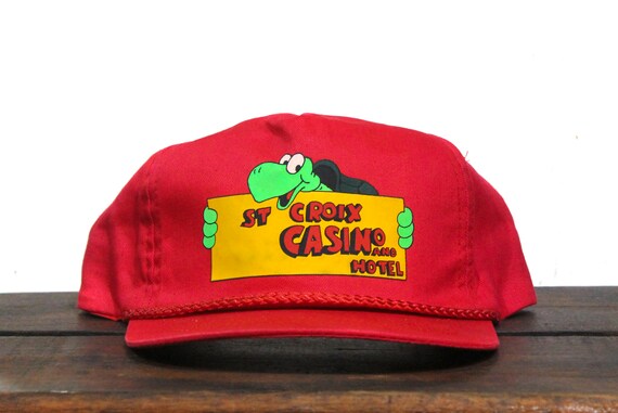 Vintage Trucker Hat Snapback Baseball Cap St Croi… - image 1