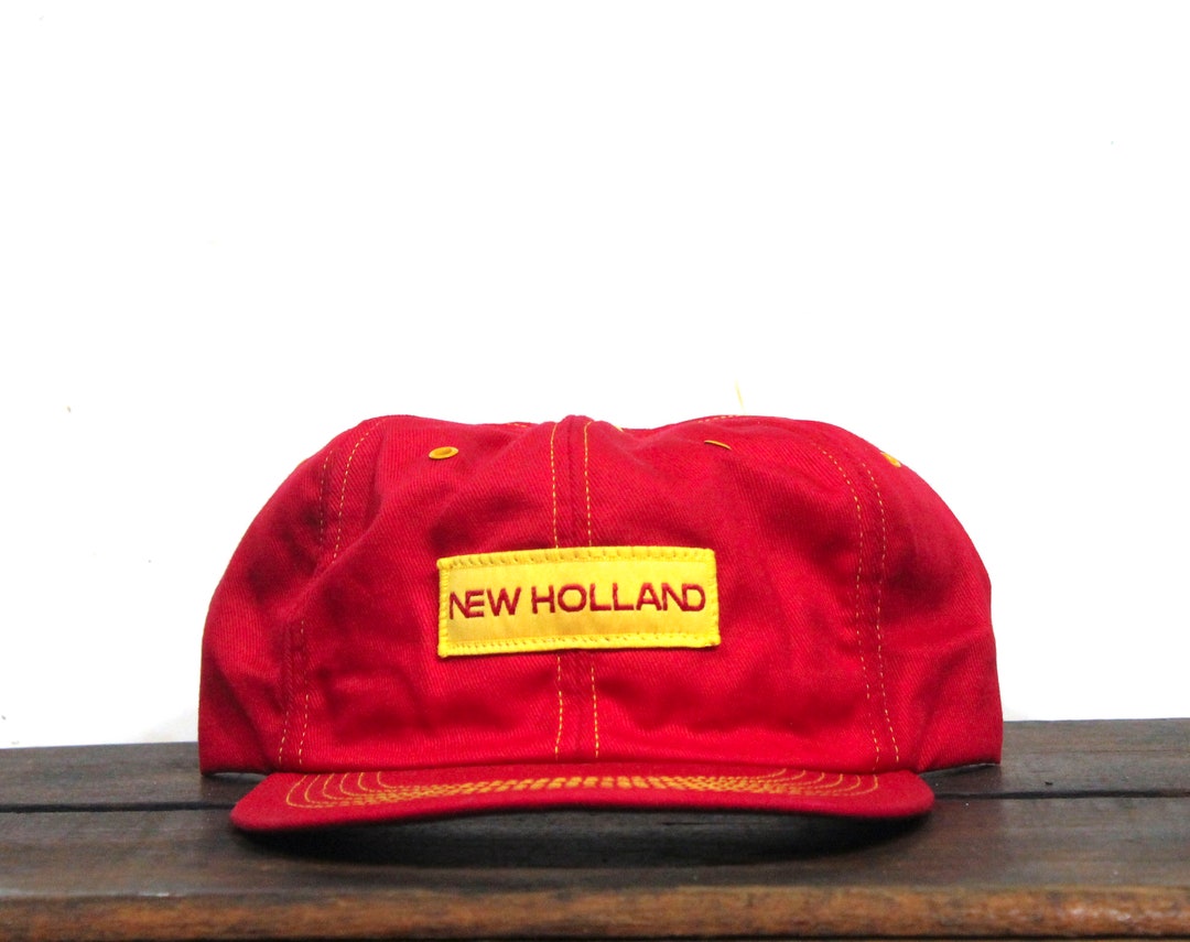 Casquette Camionneur Vintage Agway – Rouge, Ajustable, Patch Ferme Klingerstown