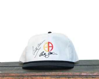 Vintage Distressed Beater BA Bobby Allison Miller High Life Racing Nascar Driver Snapback Trucker Hat Baseball Cap