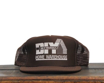 Vintage Trucker Hat Snapback Baseball Cap DIY Home Improvement Warehouse Hardware Lumber Building Supply Northeast Ohio