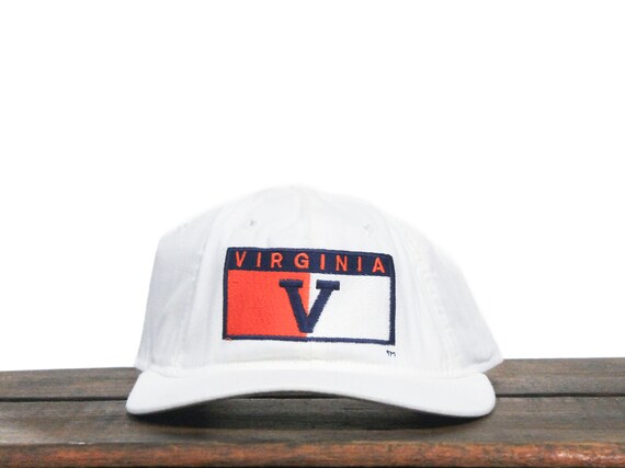 Vintage 90s Distressed UVA University of Virginia Cavaliers College School  Sports NCAA Snapback Hat Baseball Cap Made in USA -  Canada