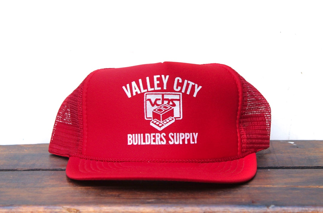 Vintage Trucker Hat Snapback Hat Baseball Cap Valley City Etsy France