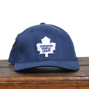 Vintage Y2K Toronto Maple Leafs Hockey NHL Nike Swoosh Stretch Fit Flexfit Hut Baseballkappe