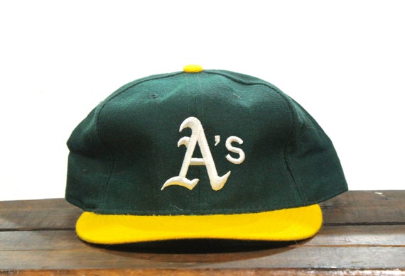 Cap USA 3/4 Era - Made MLB NWT Collection 7 New Fitted California Etsy A\'s Bay Hat Athletics Diamond Baseball 90s Oakland Area Deadstock Vintage