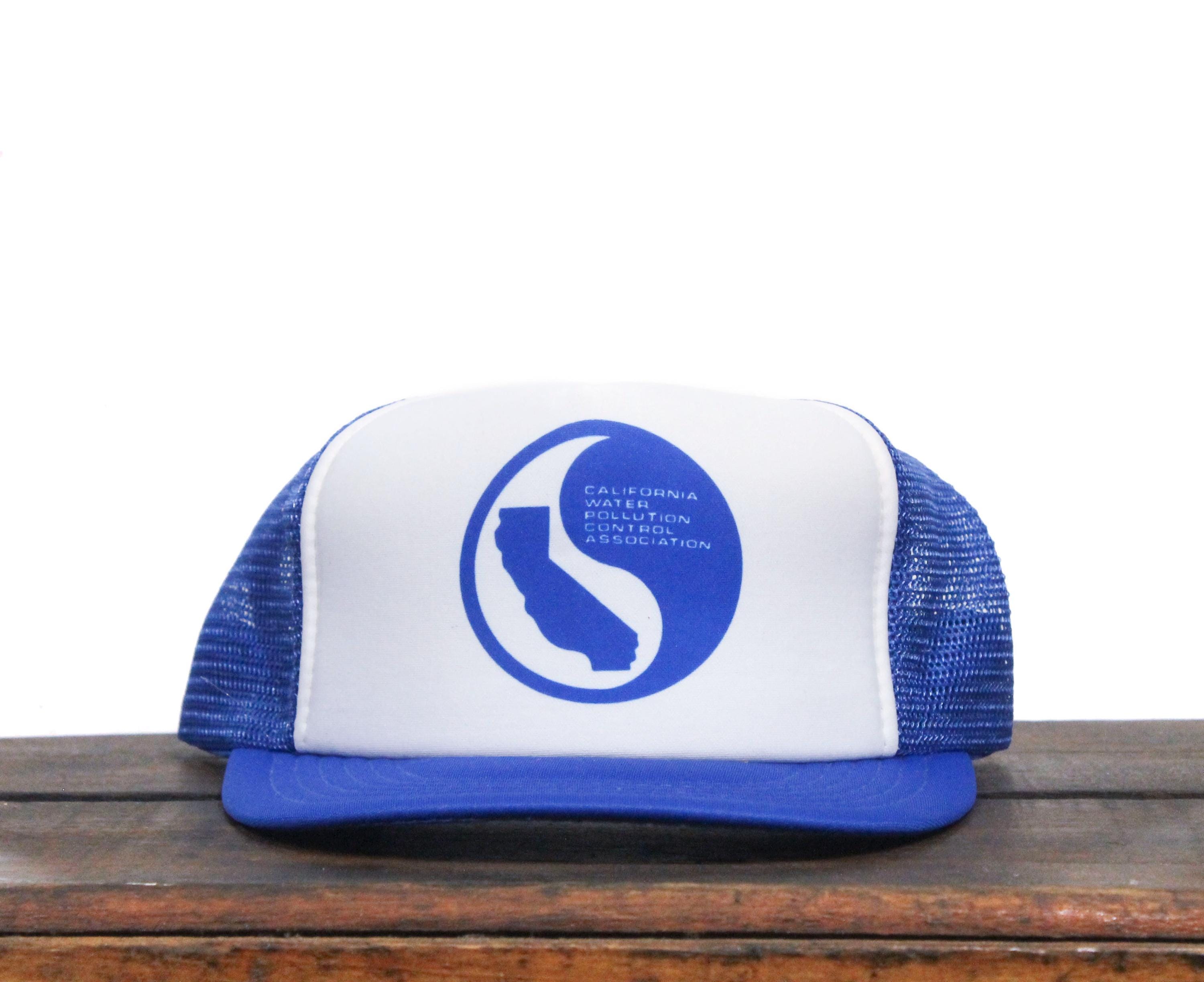 Pollution Hat Design Vintage California Water Pollution Control Association Yin Yang West ...