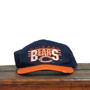 Vintage 90s Chicago Bears Football NFL Illinois Snapback Hat Baseball Cap