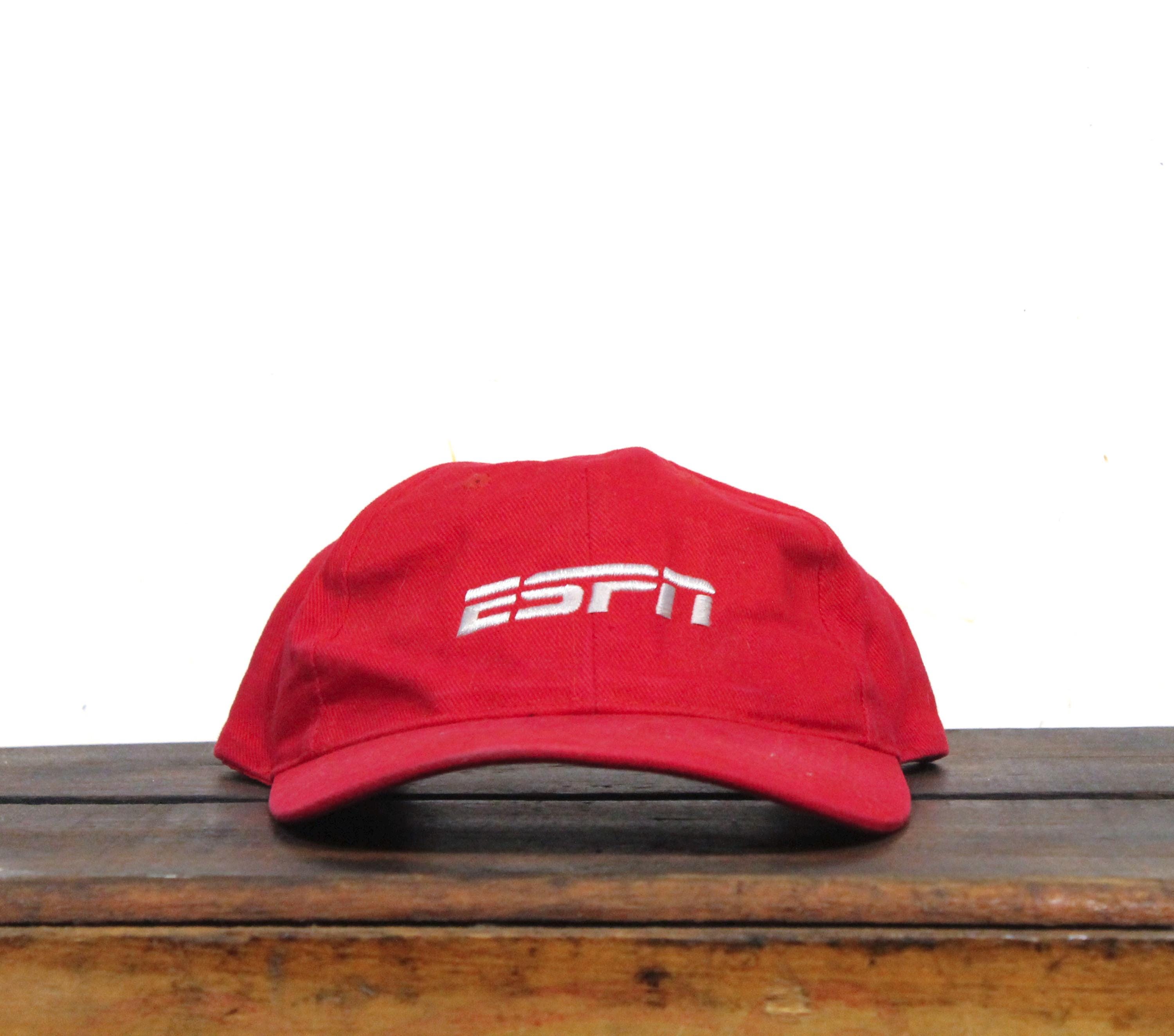 Vintage Distressed 90s ESPN Logo Sports TV Channel Television