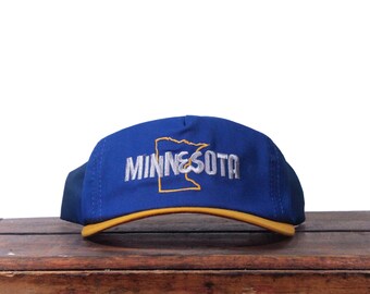 Casquette Vintage "Milton Delaware's Smallest Wonder" – Réglable – Grise – Style Baseball