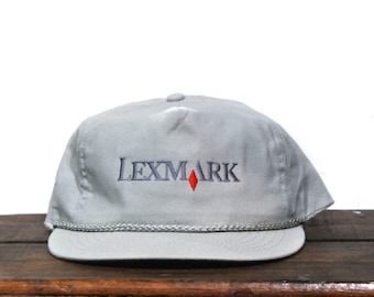 Vintage Lexmark Printers Copiers Ink Snapback Trucker Hat Baseball Cap USA Made