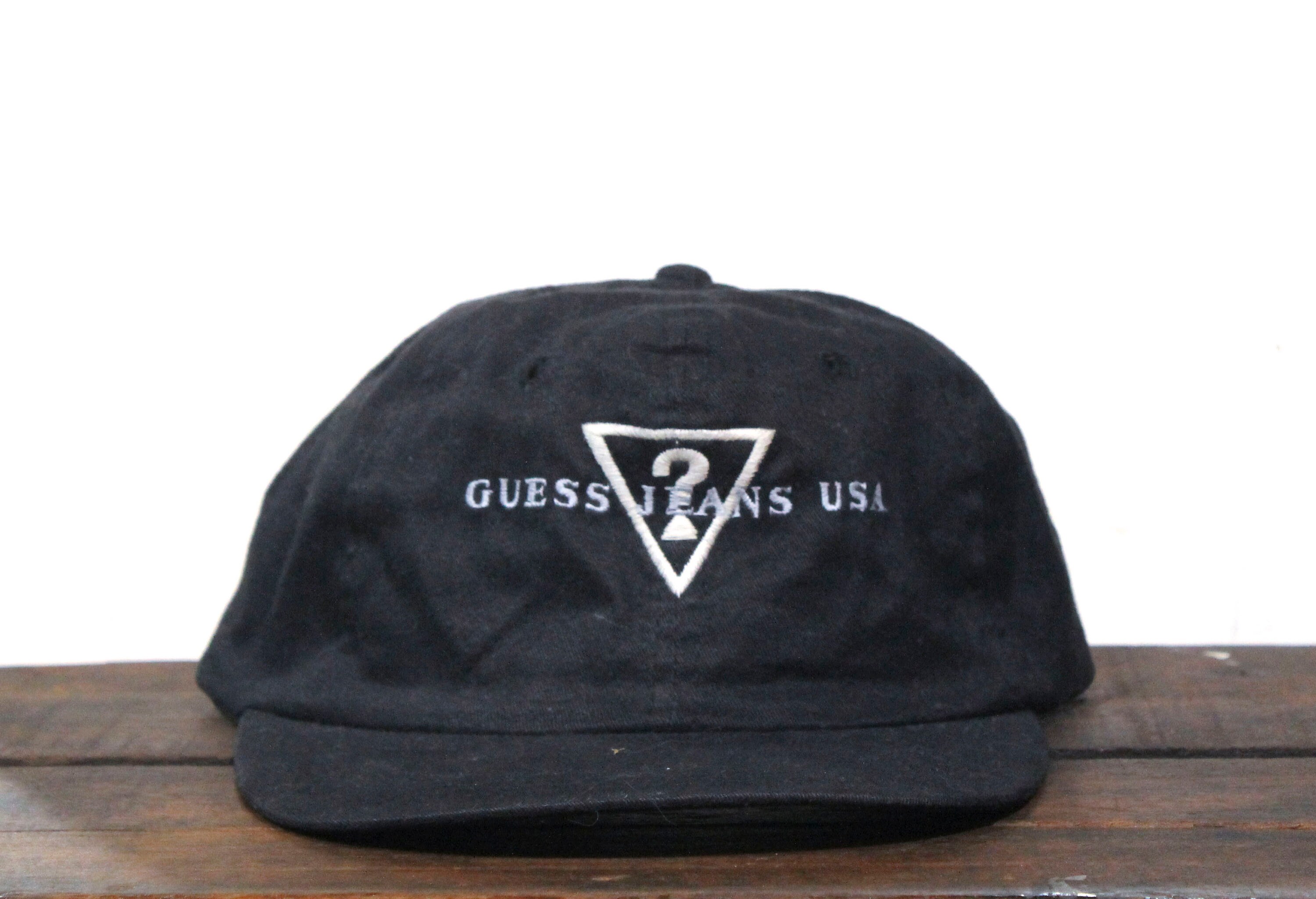 Buy Vintage 90s Minimal Guess Jeans Triangle Logo Unstructured