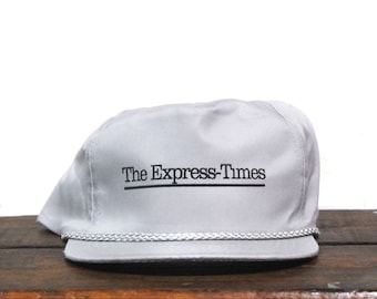 Vintage The Express-Times Easton Pennsylvania Newspaper News Journalist Lehigh Valley Trucker Hat Snapback Baseball Cap