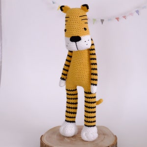 Amigurumi PATTERN Smudge the Tiger Crochet PDF Download diy Stuffed Animal Toy image 8