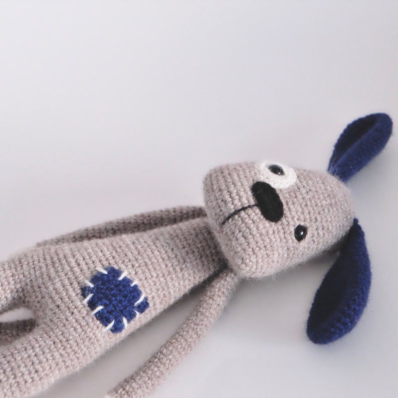 Amigurumi PATTERN Crochet Dog Download Stuffed Animal Toy image 4