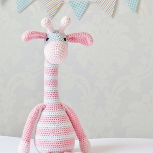 Amigurumi PATTERN Crochet Giraffe Toy Stuffed Animal DIY image 5