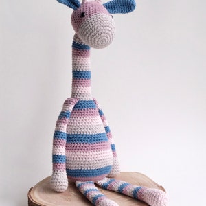 Amigurumi PATTERN Crochet Giraffe Toy Stuffed Animal DIY image 7